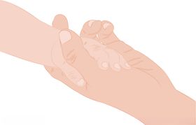 大手拉小手插图