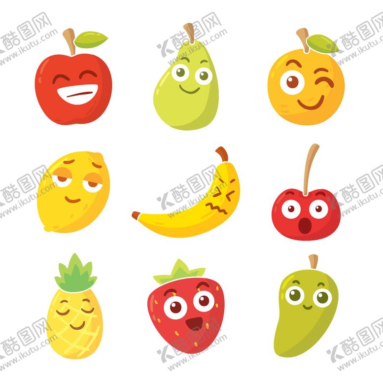 编号：83170410070057424326【酷图网】源文件下载-各种水果