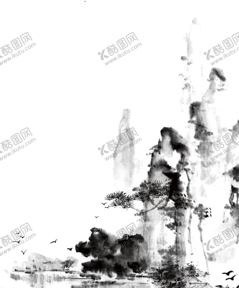 编号：63430006242047553059【酷图网】源文件下载-水墨