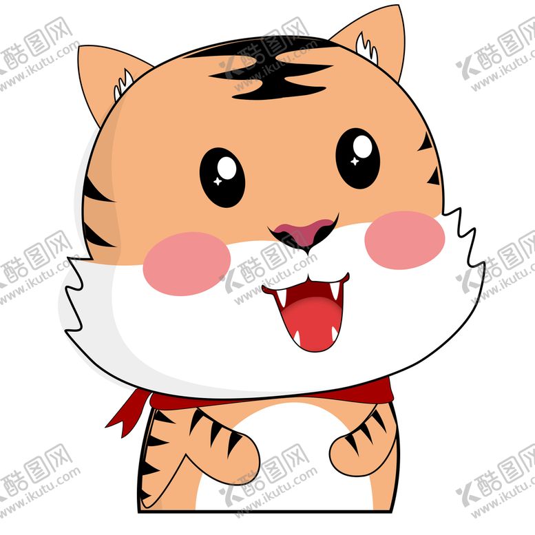 编号：01387209181622393602【酷图网】源文件下载-虎年卡通形象