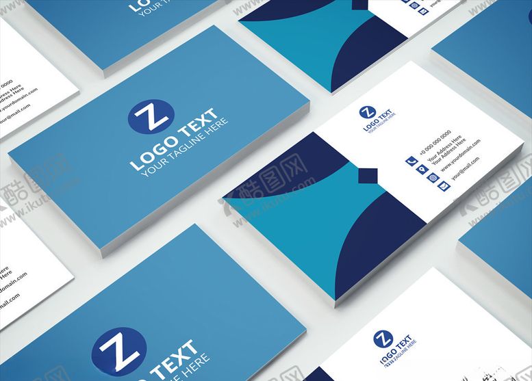 编号：86661310290213469201【酷图网】源文件下载-矢量名片模板
