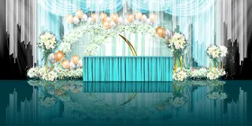 婚礼舞台效果图