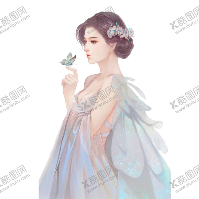 编号：67491009292253526505【酷图网】源文件下载-女王节手绘女人文艺小清新