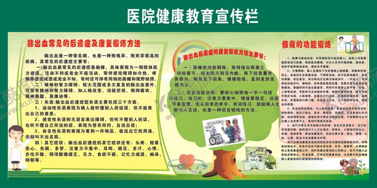 编号：77771105182105447905【酷图网】源文件下载-健康教育宣传栏