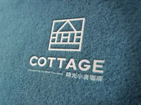 logo样机金属激凸模版字体式