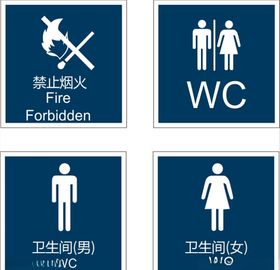 禁止烟火标识牌