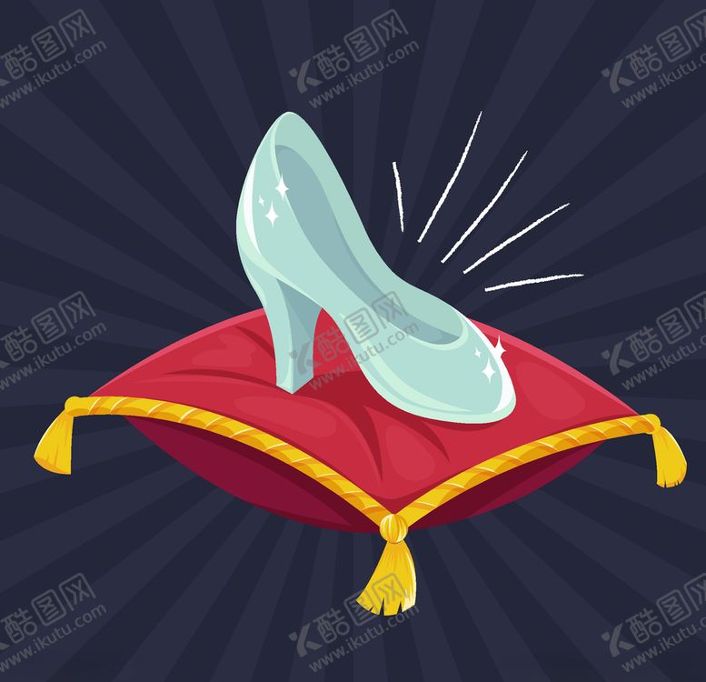 编号：40122709190002372602【酷图网】源文件下载-水晶鞋