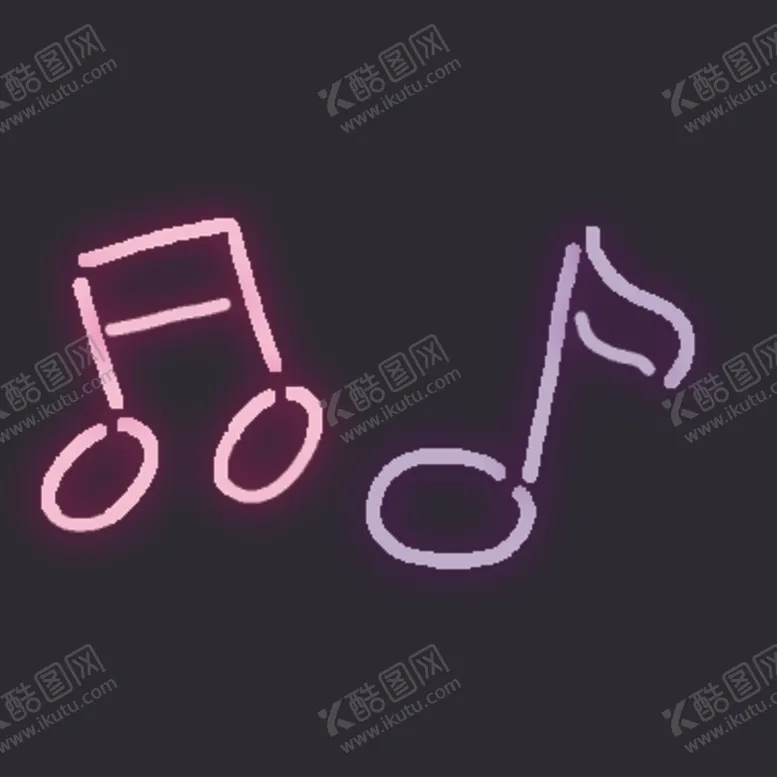 编号：87202706181936427412【酷图网】源文件下载-霓虹灯发光创意图案