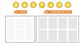 安全风险公示栏展板生产