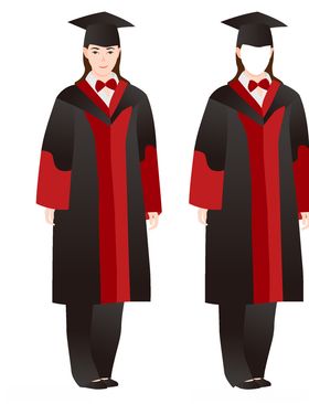 学士服立牌