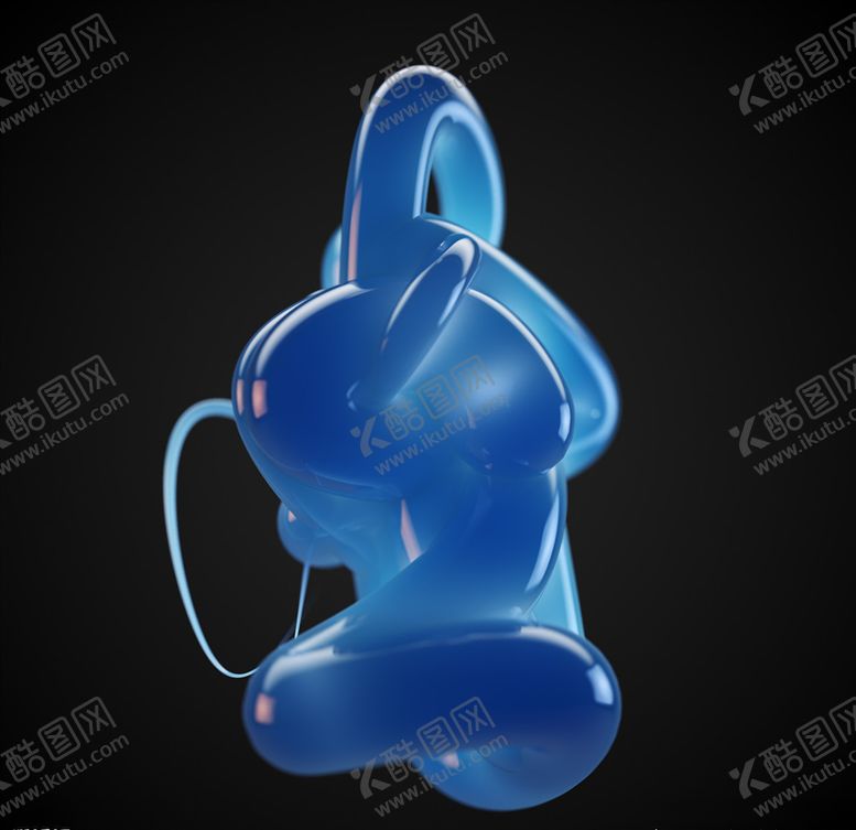 编号：90326804150641033213【酷图网】源文件下载-C4D模型粘土水晶泥