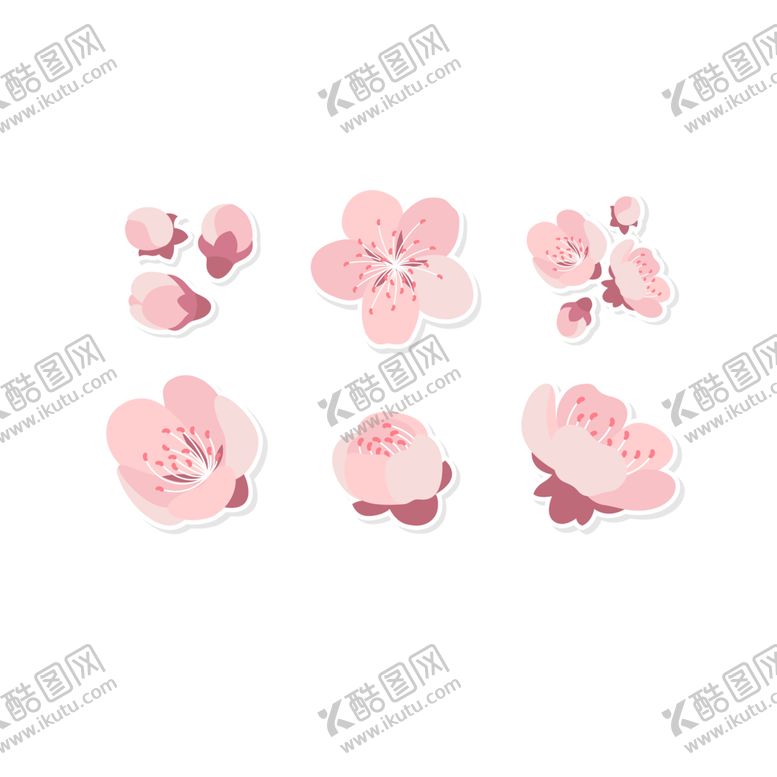 编号：43577407141101081124【酷图网】源文件下载-手绘植物花卉