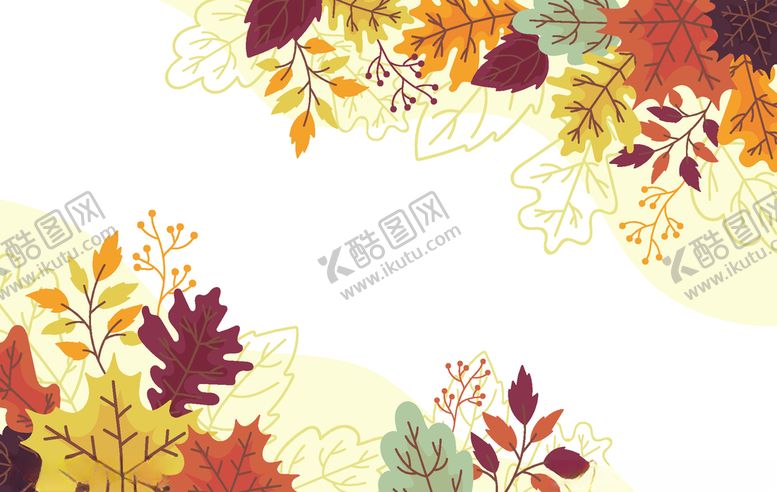 编号：20374909162309456580【酷图网】源文件下载-叶子背景