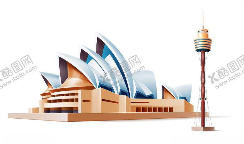 编号：43714409141714233477【酷图网】源文件下载-建筑插画