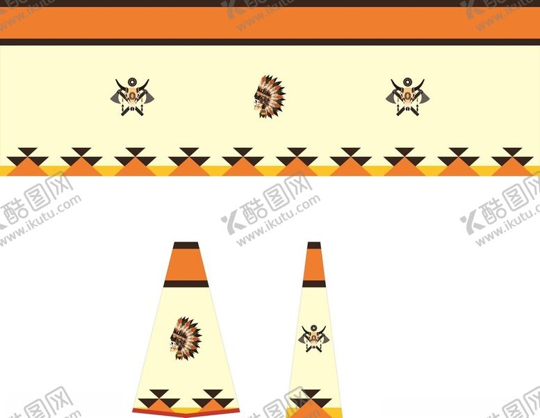 编号：11858602031454006649【酷图网】源文件下载-印第安帐篷