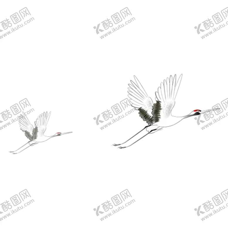 编号：80328706271742215499【酷图网】源文件下载-仙鹤
