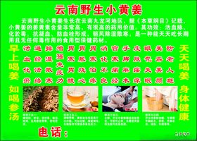 云南野生小黄姜