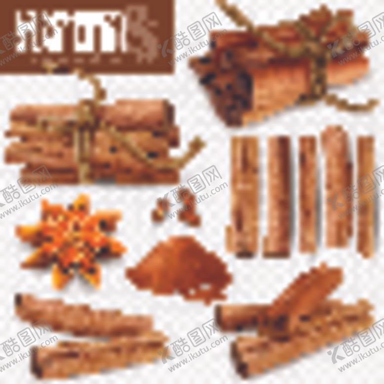 编号：12668803262002038053【酷图网】源文件下载-香料调料