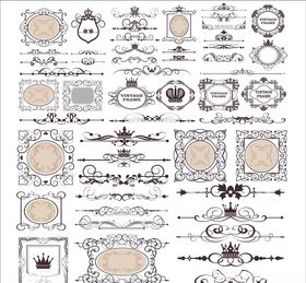 欧式花边边框