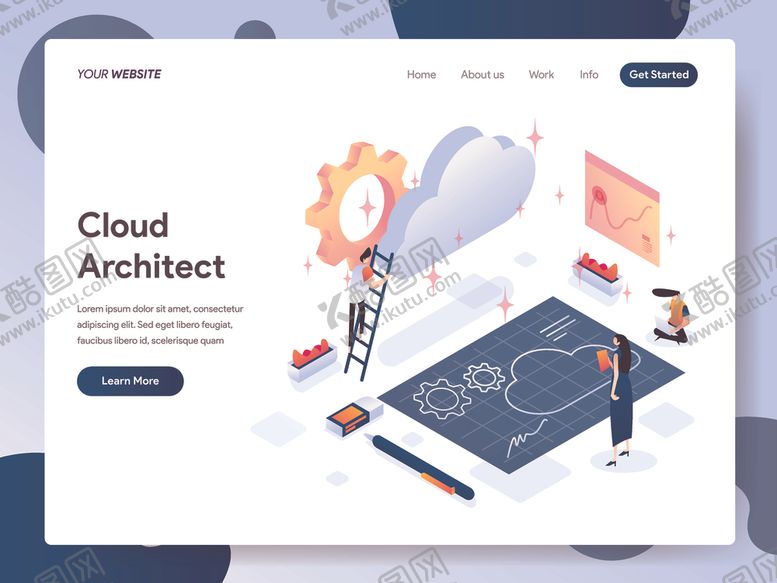 编号：27661809250542538229【酷图网】源文件下载-云计算