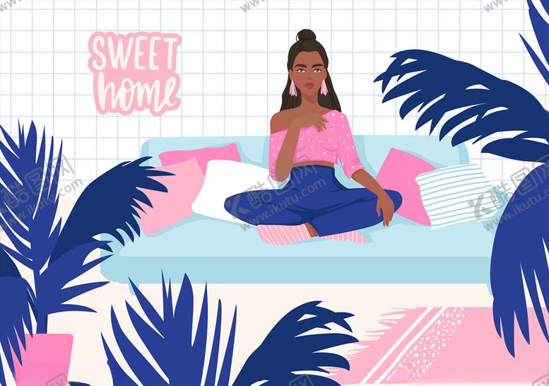 编号：13999409131312016126【酷图网】源文件下载-甜蜜的家