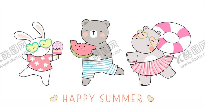 编号：57746609252215048308【酷图网】源文件下载-卡通动物