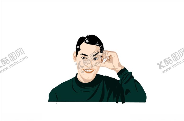 编号：89570110290150378223【酷图网】源文件下载-卡通男人