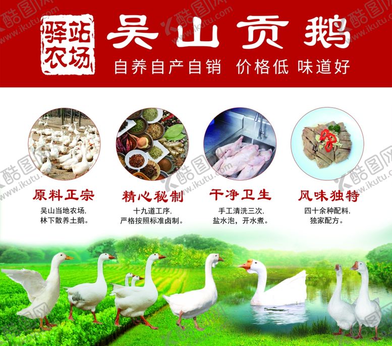 编号：96493807031234535943【酷图网】源文件下载-吴山贡鹅展板