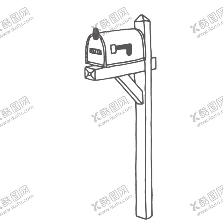 编号：86742506190952334321【酷图网】源文件下载-黑白线条手绘