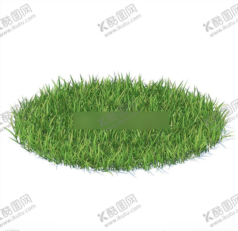 编号：98133409192304345408【酷图网】源文件下载-C4D模型草地草坪