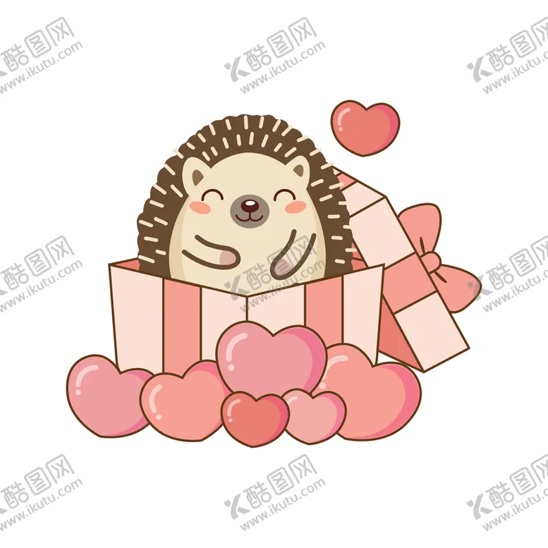 编号：25852201260605007888【酷图网】源文件下载-卡通刺猬