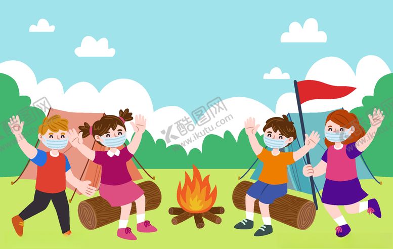 编号：66264309120844193528【酷图网】源文件下载-露营
