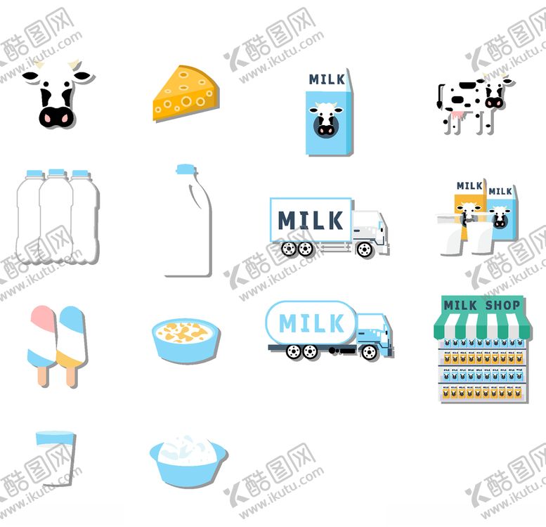 编号：58956206190253211380【酷图网】源文件下载-牛奶标识