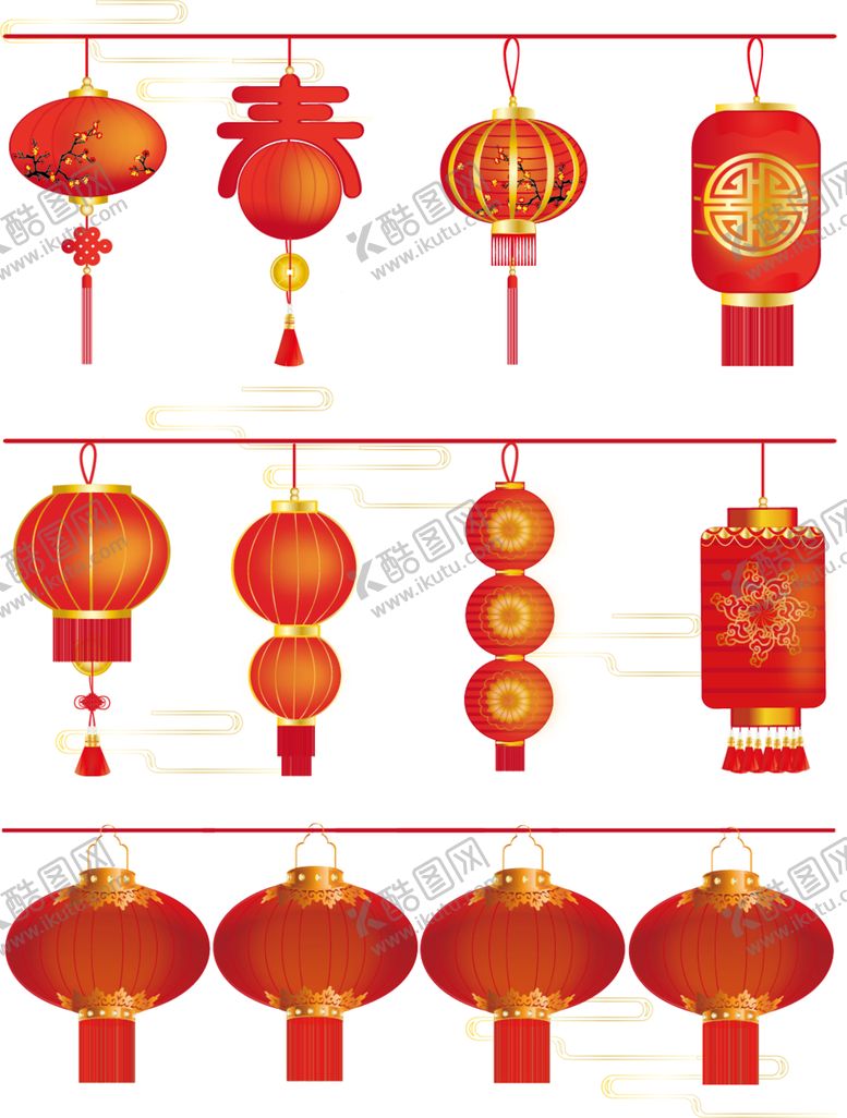 编号：32573510281914444092【酷图网】源文件下载-灯笼