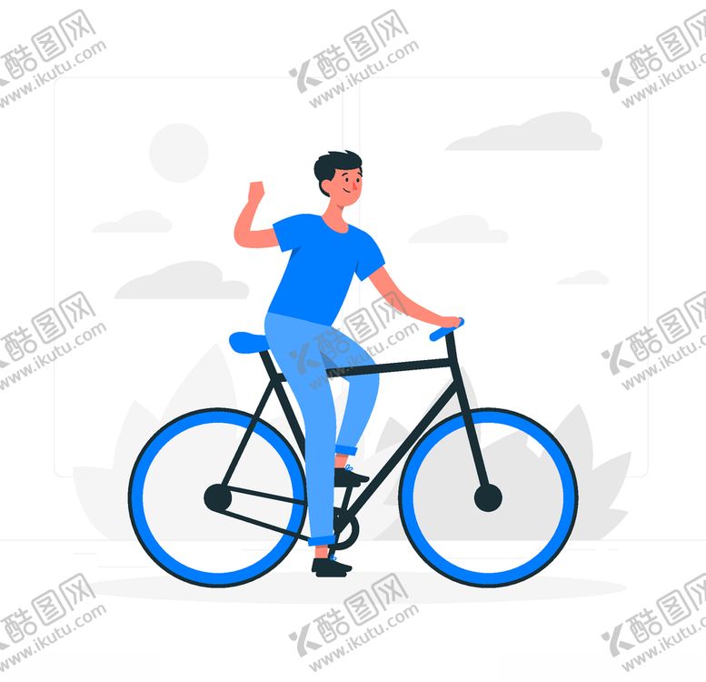 编号：29567804171221593492【酷图网】源文件下载-骑自行车