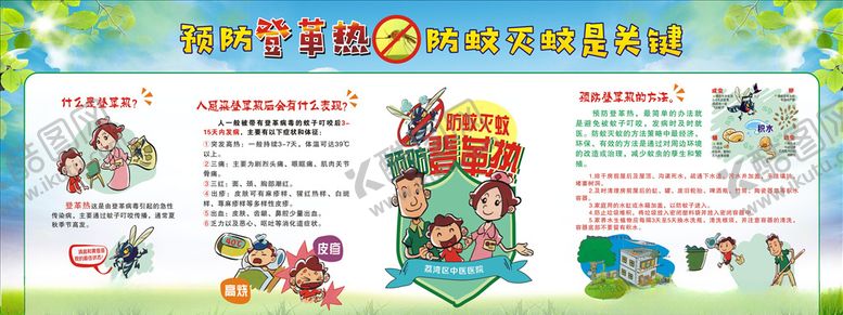 编号：15084110221852348474【酷图网】源文件下载-预防登革热知识宣传栏