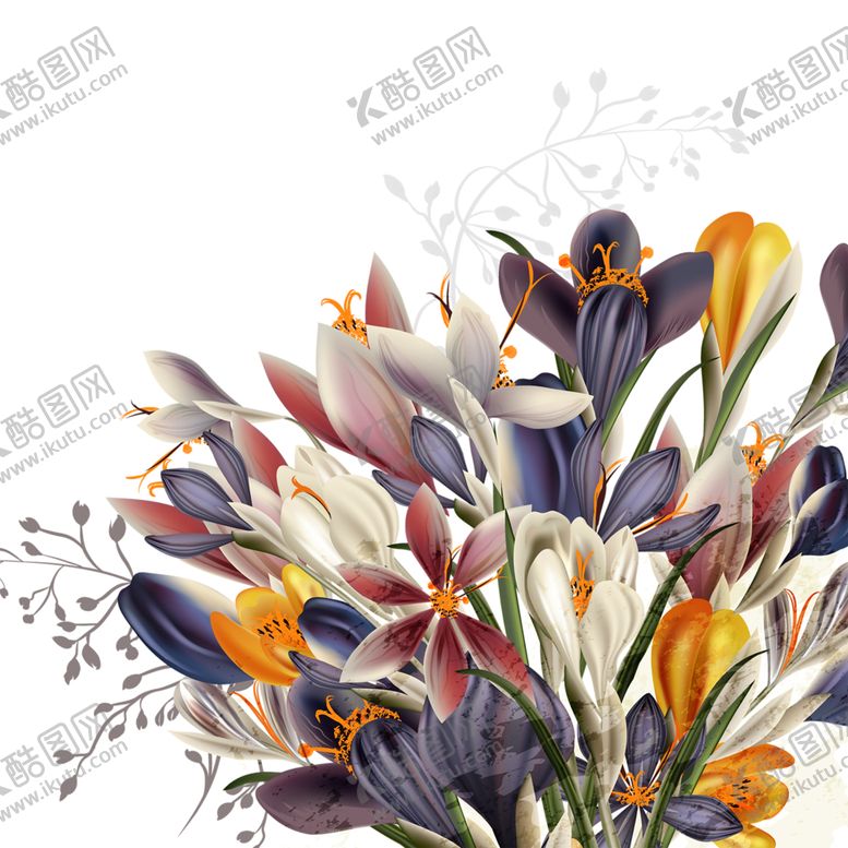 编号：82461207050148273122【酷图网】源文件下载-鲜花素材