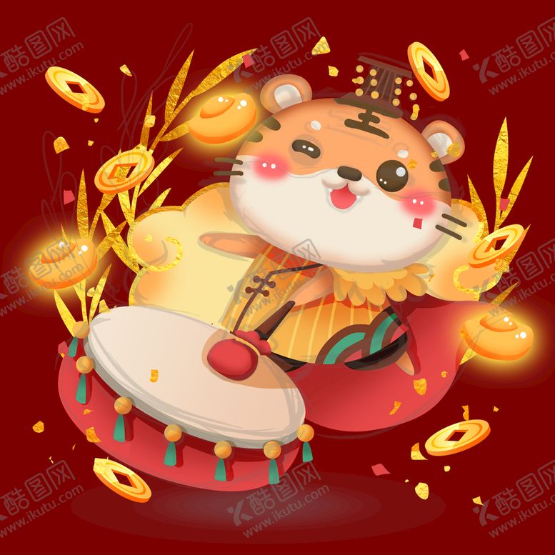 编号：76201909282209054903【酷图网】源文件下载-卡通虎素材   