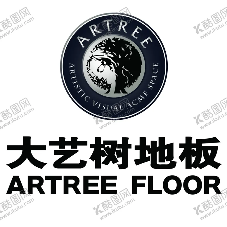 编号：15666206271404066038【酷图网】源文件下载-大艺树地板LOGO