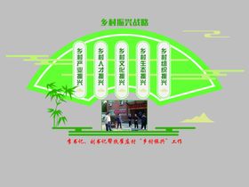 乡村振兴战略形象墙