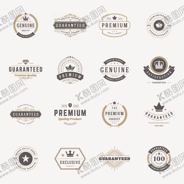 编号：62666309110551177298【酷图网】源文件下载-复古徽标