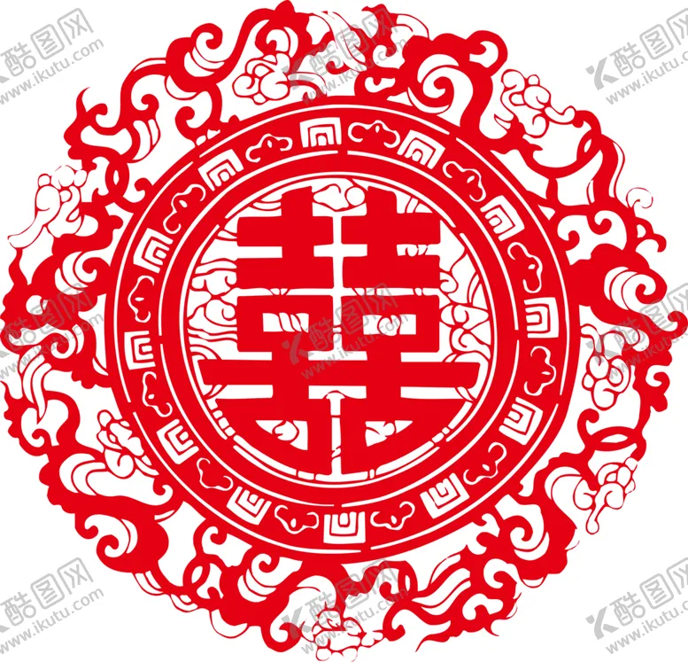 编号：40829004190218347734【酷图网】源文件下载-喜字