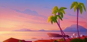 夏季沙滩