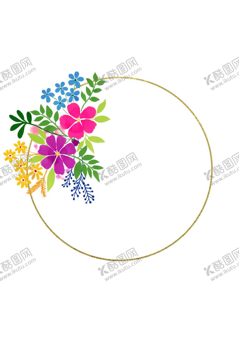 编号：12818210121211061123【酷图网】源文件下载-花环