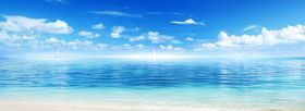 碧海蓝天背景