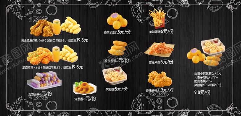 编号：91913110231233387974【酷图网】源文件下载-汉堡展板