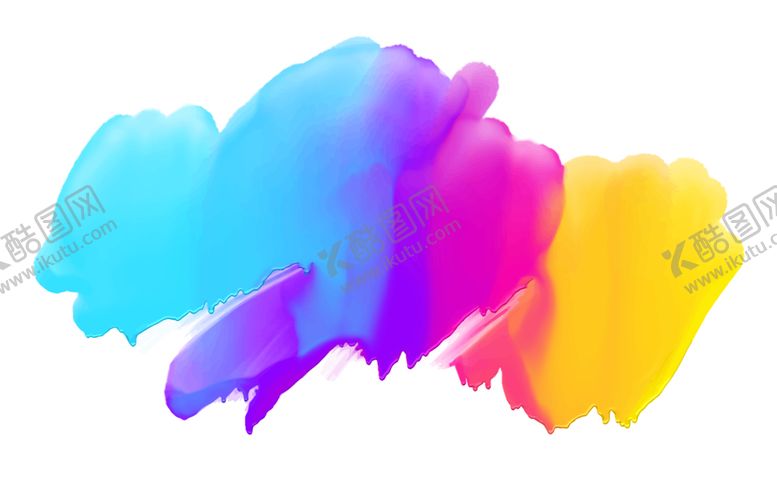 编号：59600109281925254127【酷图网】源文件下载-炫彩涂鸦水墨图案