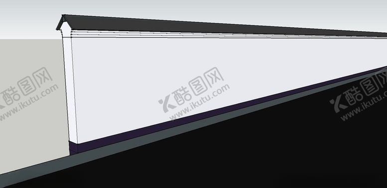 编号：87377810130844281905【酷图网】源文件下载-文化墙白墙模型