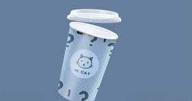 一次性饮料杯展示样机
