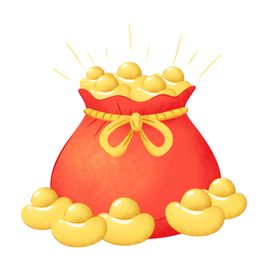 红色钱袋